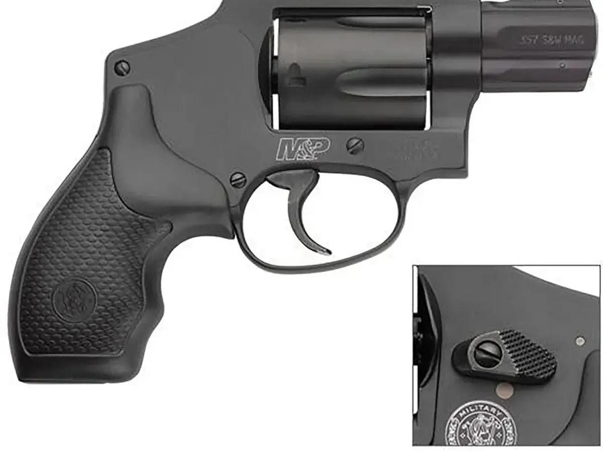 Smith & Wesson M&P 340 J-Frame 357 Magnum, 1.88" Barrel, Black - photo 7