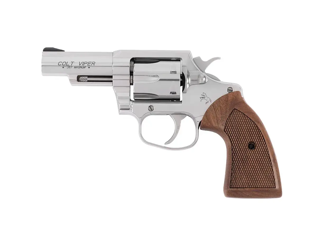 Colt's Manufacturing Company Viper 357 Magnum 3" Barrel 6 Round Stainless Steel/Walnut - photo 3