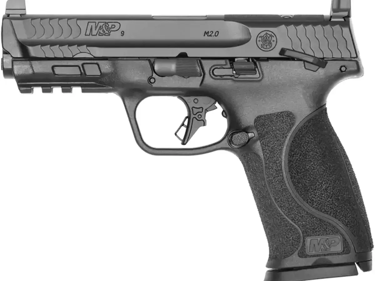 Smith & Wesson M&P9 M2.0 Metal OR FS 9mm, 4.25" Barrel, Gray, CA Compliant - photo 3