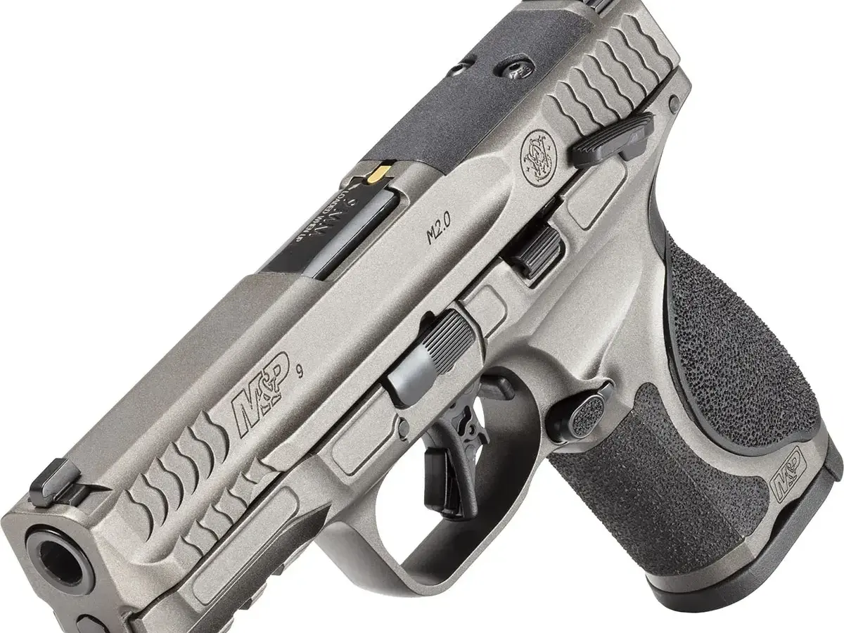 Smith & Wesson M&P9 M2.0 Metal OR Compact 9mm, 4" Barrel, Gray, CA Compliant - photo 5