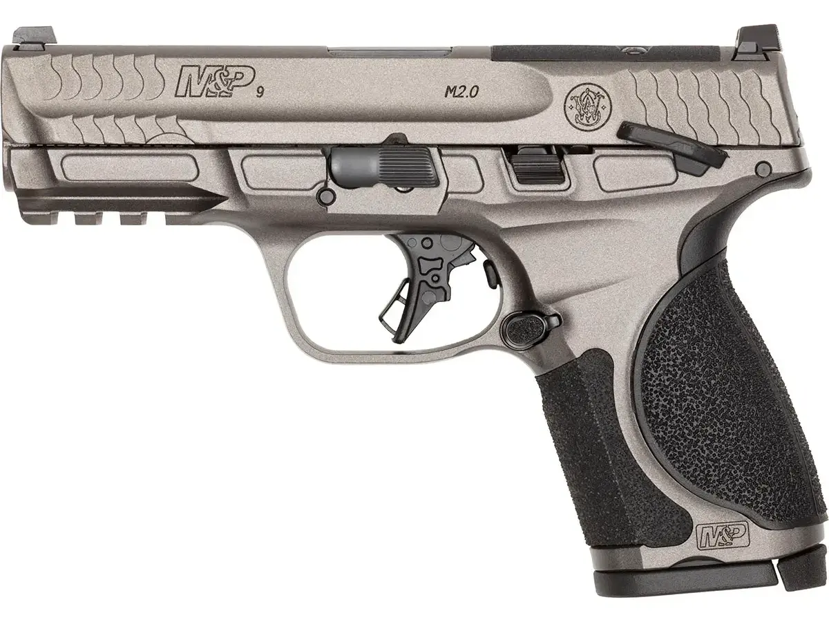 Smith & Wesson M&P9 M2.0 Metal OR Compact 9mm, 4" Barrel, Gray, CA Compliant - photo 6