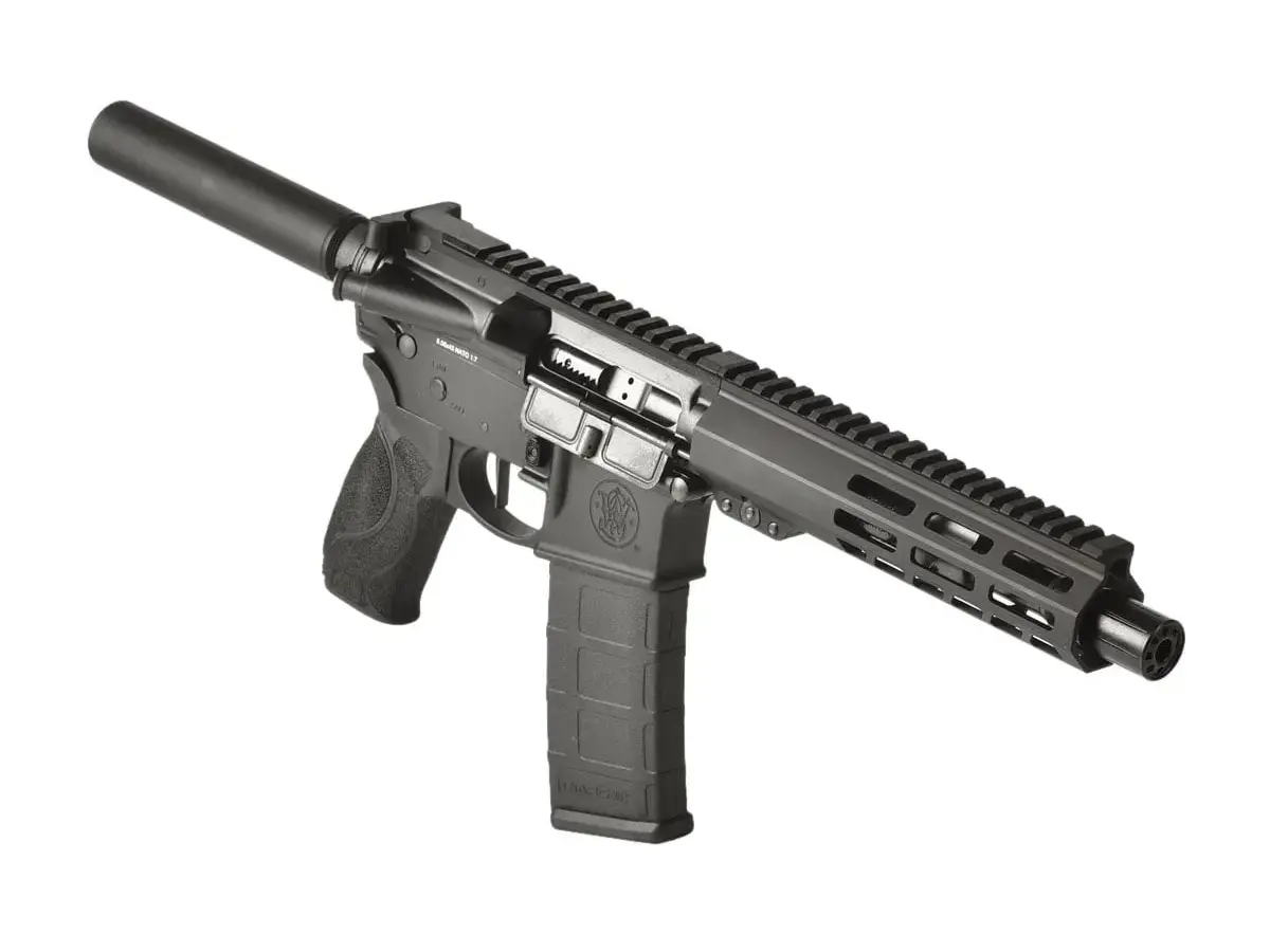 Smith & Wesson M&P 15 Pistol 5.56mm 7.5" Barrel, Black, Brace Included