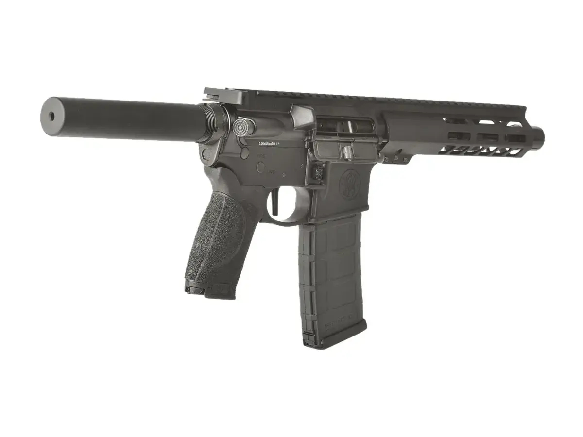 Smith & Wesson M&P 15 Pistol 5.56mm 7.5" Barrel, Black, Brace Included - photo 7