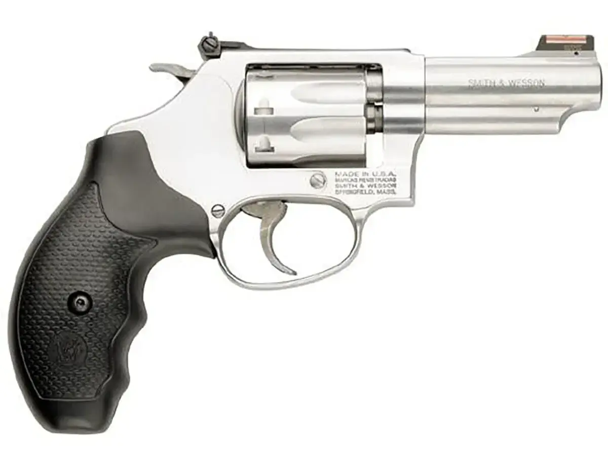 Smith & Wesson Model 63 J-Frame .22 Long Rifle, 3" Barrel, Stainless/Black