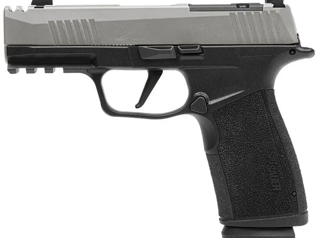 SIG Sauer P365 X-MACRO Micro-Compact 9mm, Comp Barrel, SS/BLK