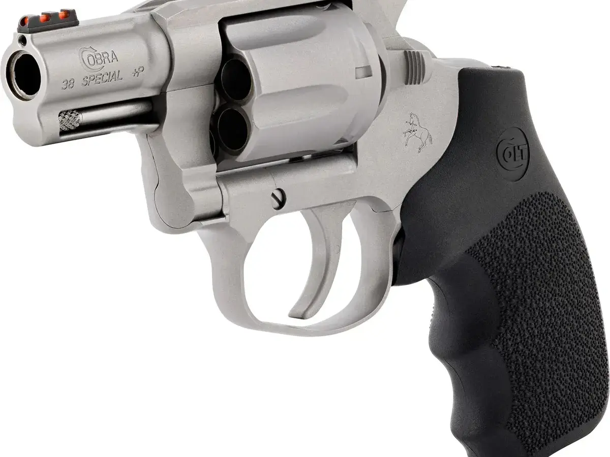 Colt's Manufacturing Company Cobra .38 Special +P 2" Barrel, Front Sight, Stainless/Black - photo 2