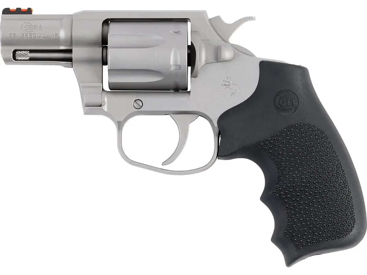 Colt's Manufacturing Company Cobra .38 Special +P 2" Barrel, Front Sight, Stainless/Black - photo 4