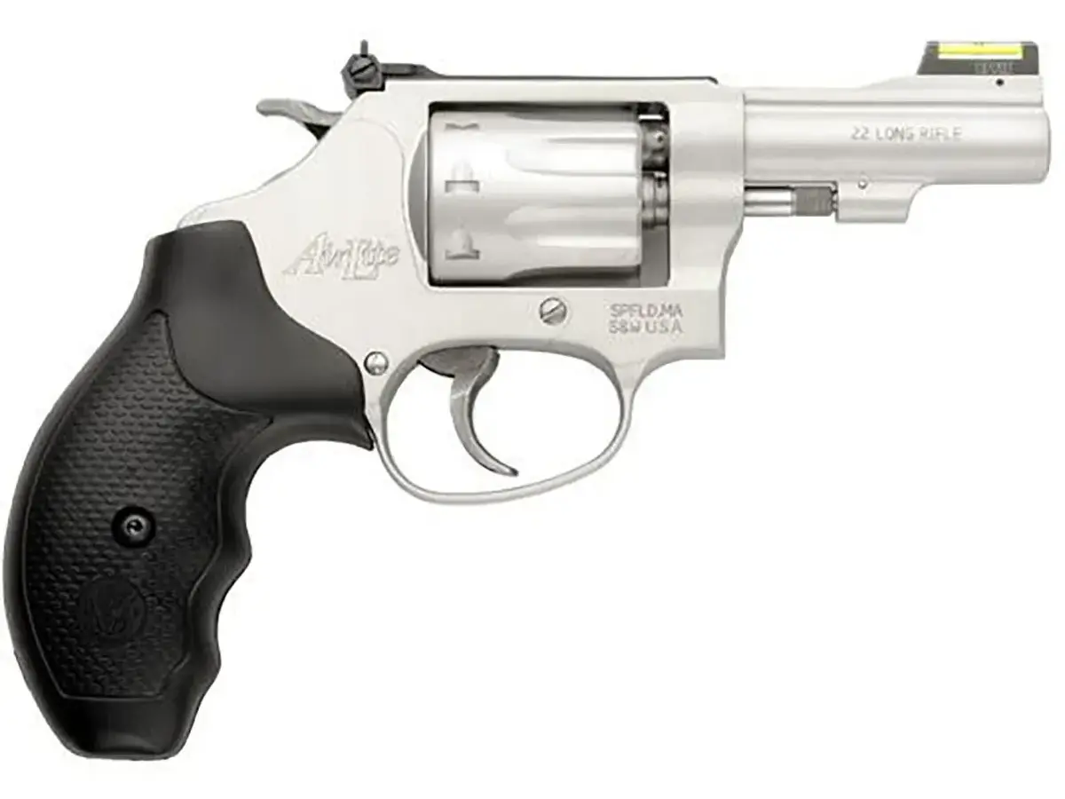 Smith & Wesson Model 317 Kit Gun J-Frame .22 Long Rifle, 3" Barrel, SS/Black