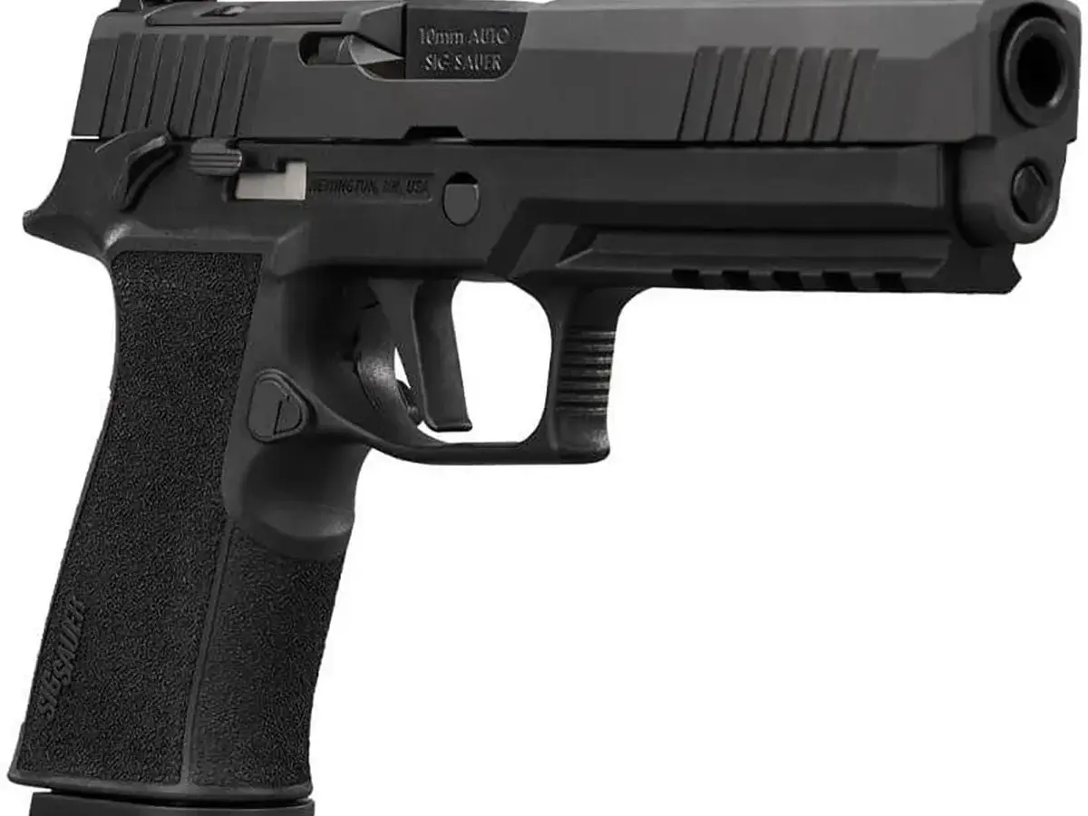 SIG Sauer P320 XTEN 10mm Auto, Optics Ready, Black