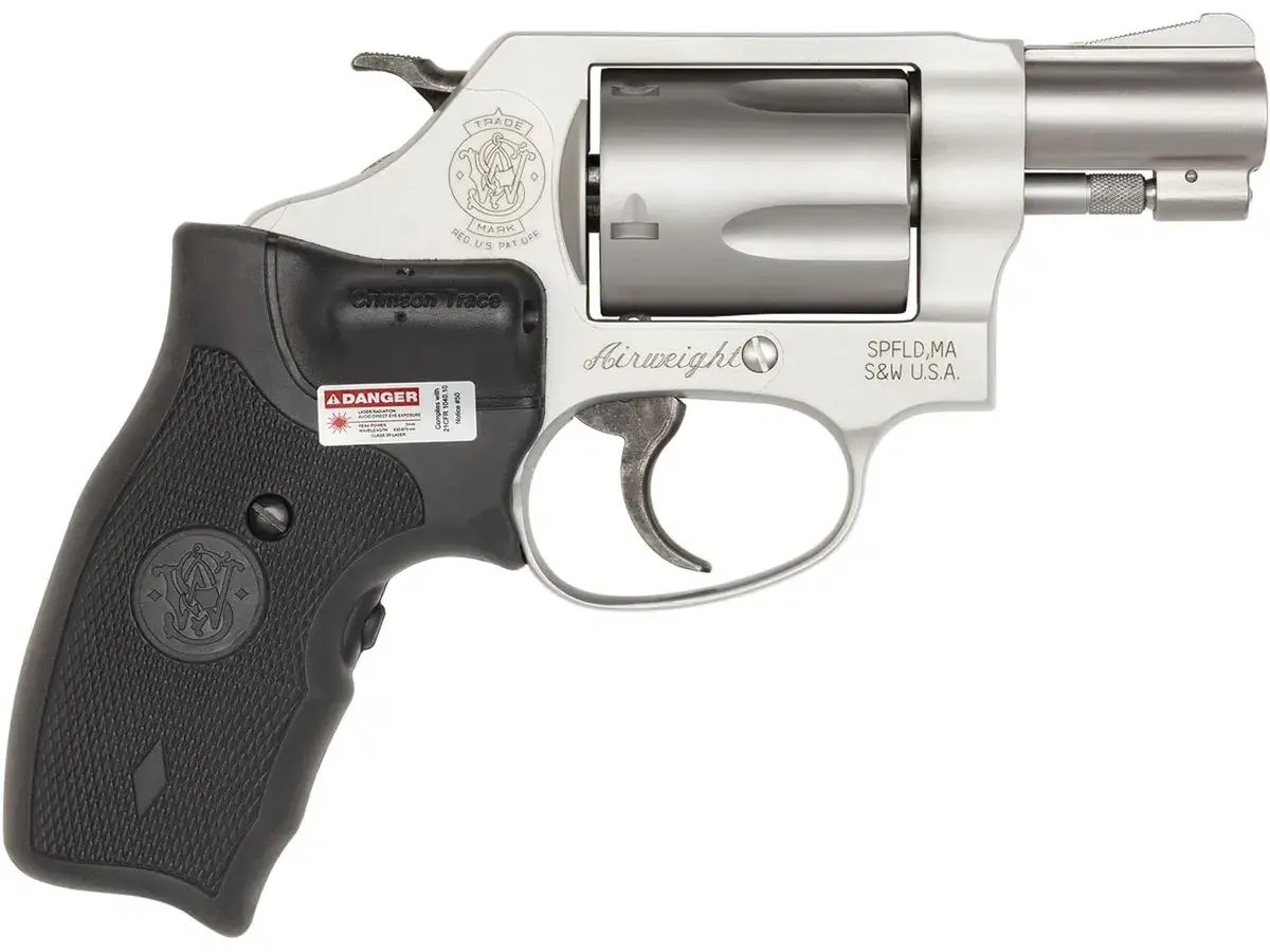 Smith & Wesson Model 637 CT J-Frame .38 Special, 1.88" Barrel, 5-Round, Stainless/Black, Laser - photo 2