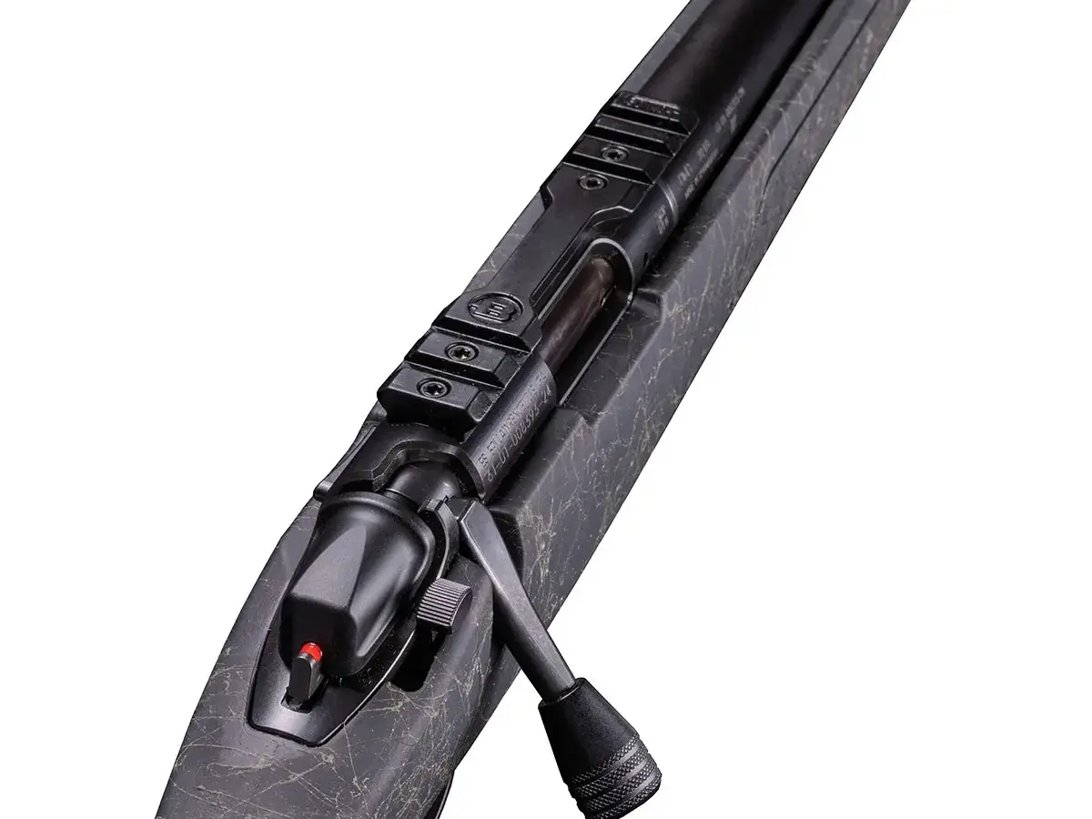 Bergara BMR-X Steel 22 WMR 18" Barrel, Black/Green Webbing - photo 2