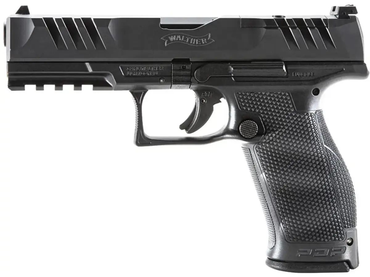 Walther PDP FS 9mm, 4.5" Barrel, Black, CA Compliant