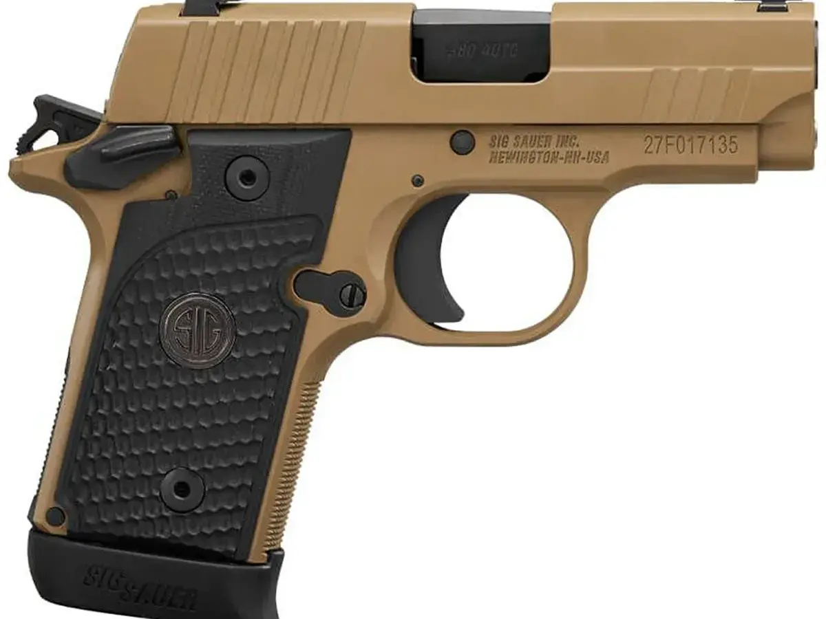 SIG Sauer P238 Emperor Scorpion 380 ACP 2.7" Barrel Coyote - photo 4