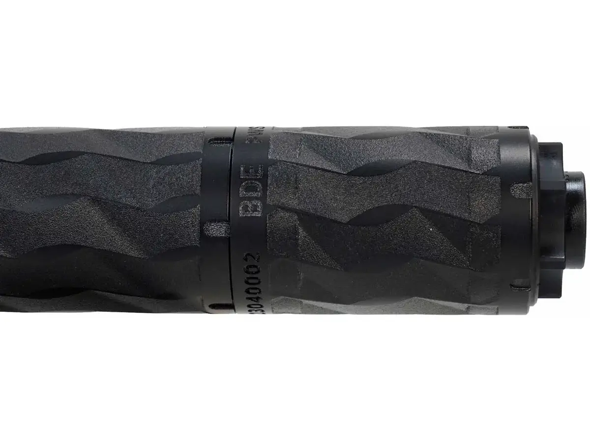 BDE 45 Auto Direct Thread Suppressor Black