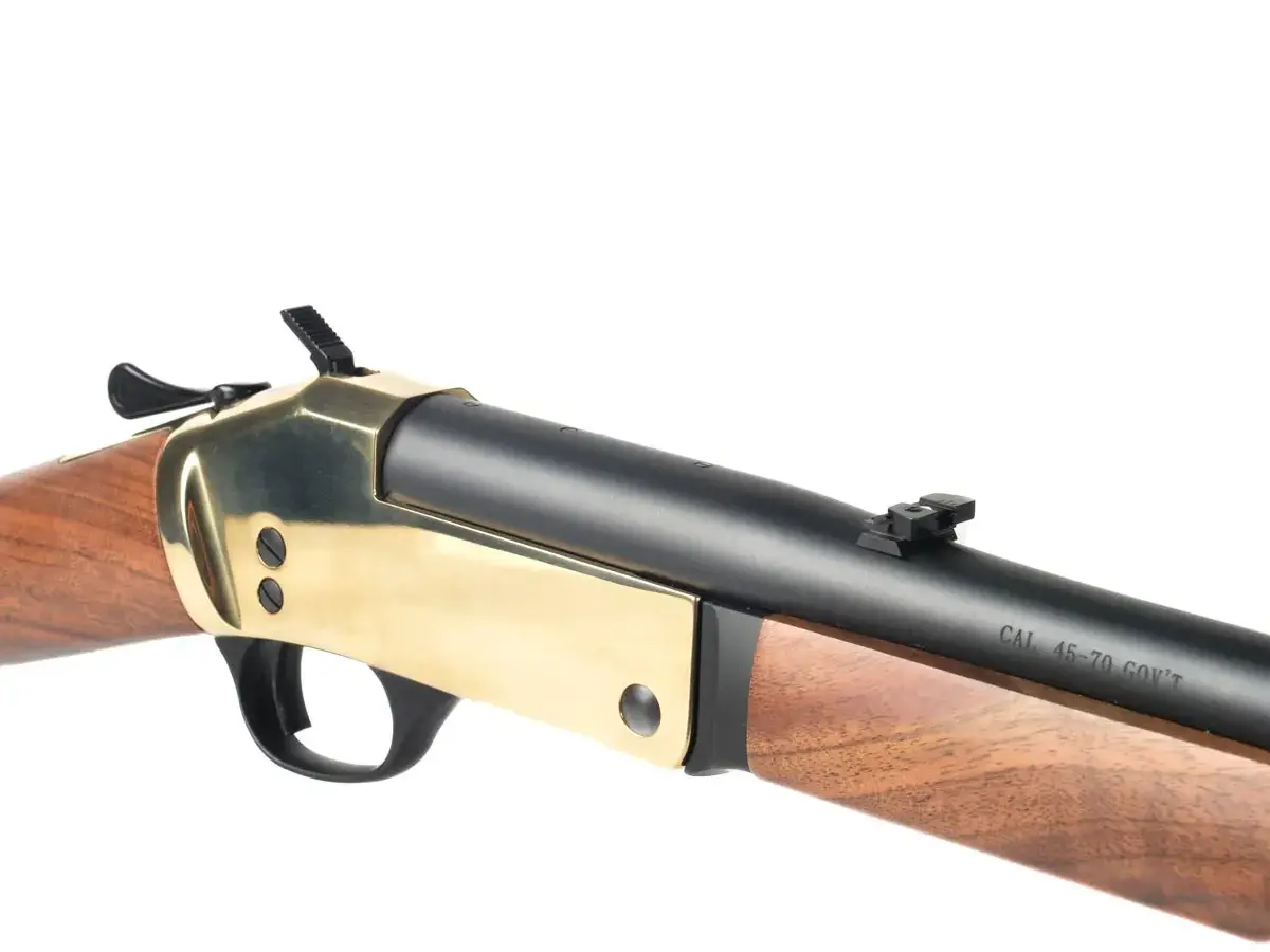 Henry Repeating Arms Single Shot 45-70 Government 22" BBL Brass/Walnut - photo 7