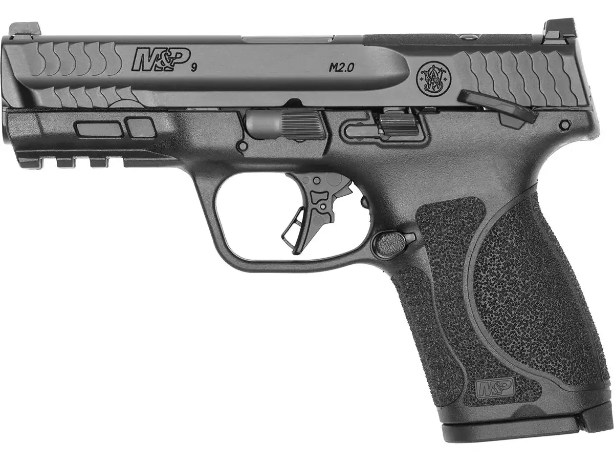 Smith & Wesson M&P9 M2.0 OR Compact 9mm, 4" Barrel, Black, CA Compliant - photo 3