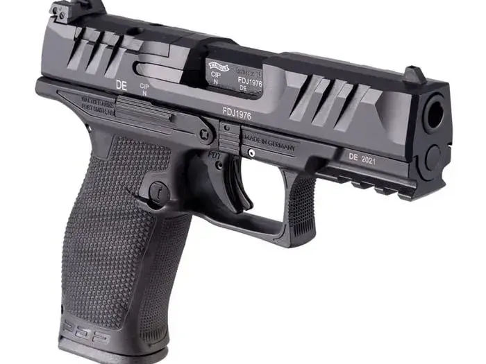 Walther PDP Full Size OR 9mm, 4" Barrel, Black