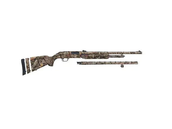 Mossberg 500 Super Bantam Combo 20 Gauge, 22" Vent Rib/24" Rifled, Camo