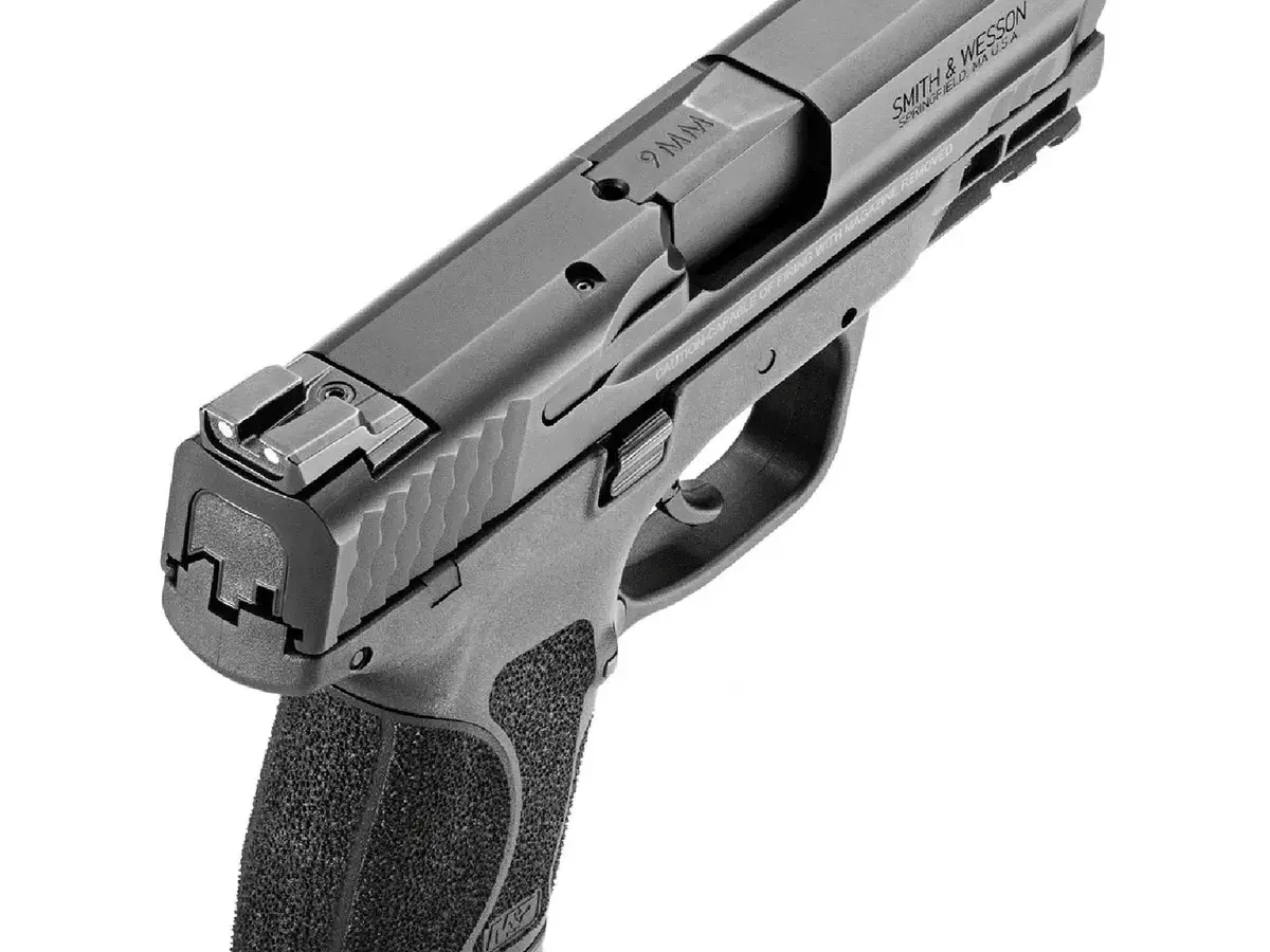 Smith & Wesson M&P9 M2.0 Subcompact 9mm, 3.6" Barrel, Black, No Safety - photo 2