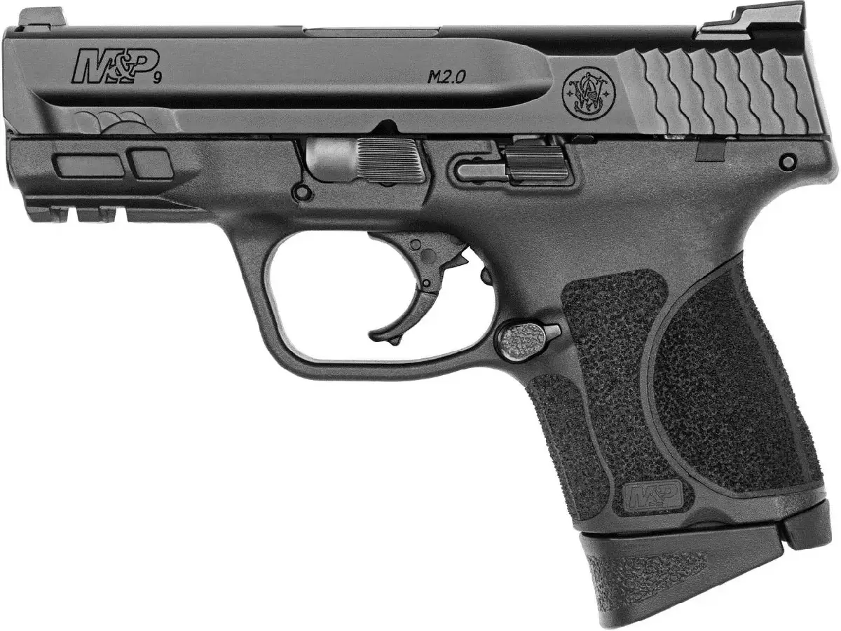 Smith & Wesson M&P9 M2.0 Subcompact 9mm, 3.6" Barrel, Black, No Safety - photo 3