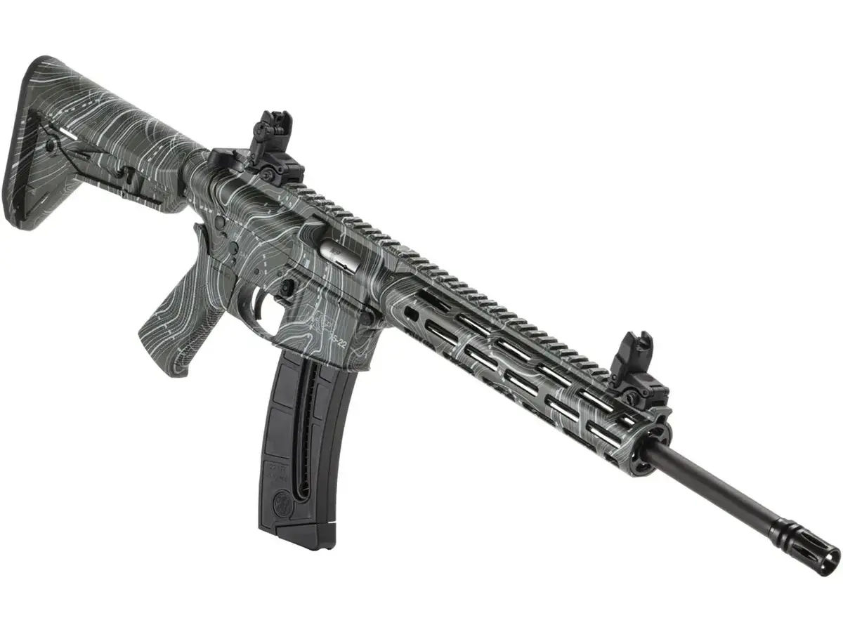 Smith & Wesson M&P 15-22 Sport 22 LR 16.5" Barrel, ODG Topo Finish - photo 4