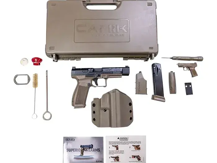 Canik METE SFx 9mm, 5.2" Barrel, BLK/FDE - photo 5