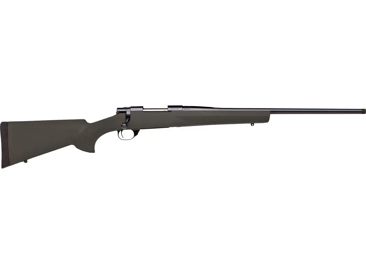 Howa M1500 Hogue 300 Winchester Magnum, 24" Barrel, Black