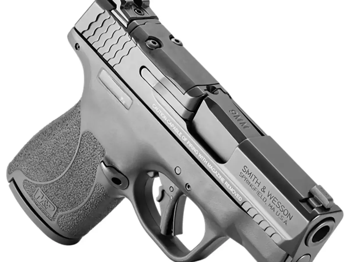 Smith & Wesson M&P9 Shield Plus OR 9mm, 3.1" Barrel, Night Sights, Black - photo 2