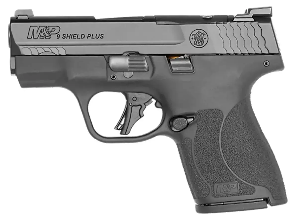 Smith & Wesson M&P9 Shield Plus OR 9mm, 3.1" Barrel, Night Sights, Black - photo 4