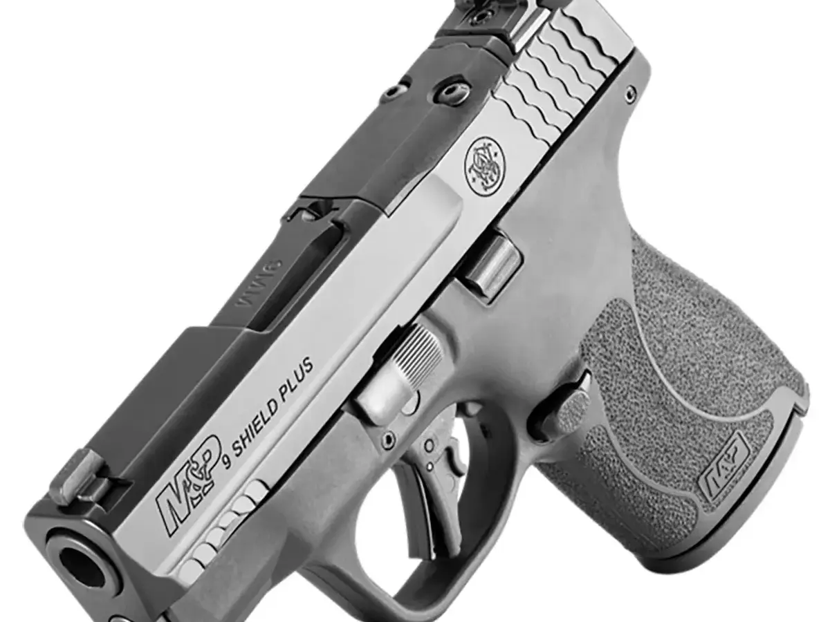 Smith & Wesson M&P9 Shield Plus OR 9mm, 3.1" Barrel, Night Sights, Black - photo 5