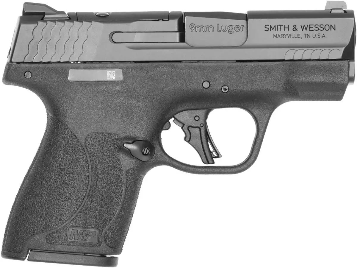 Smith & Wesson M&P9 Shield Plus OR 9mm, 3.1" Barrel, Black, CA Compliant - photo 2