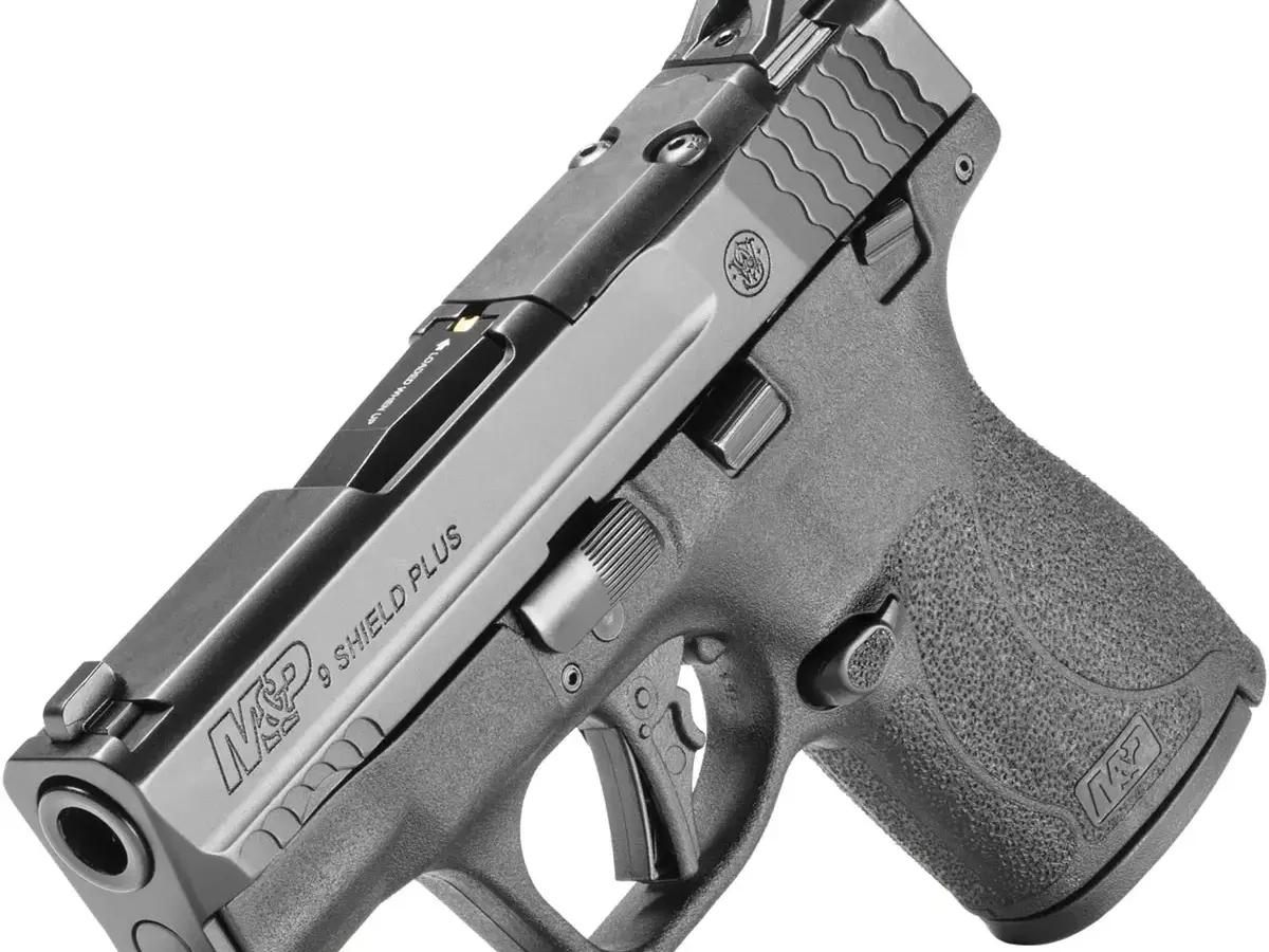 Smith & Wesson M&P9 Shield Plus OR 9mm, 3.1" Barrel, Black, CA Compliant - photo 6