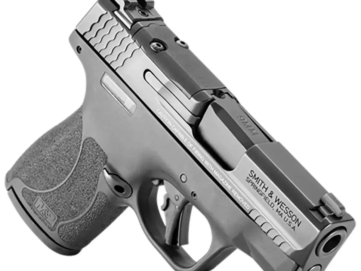 Smith & Wesson M&P9 Shield Plus OR 9mm, 3.1" Barrel, Black - photo 2