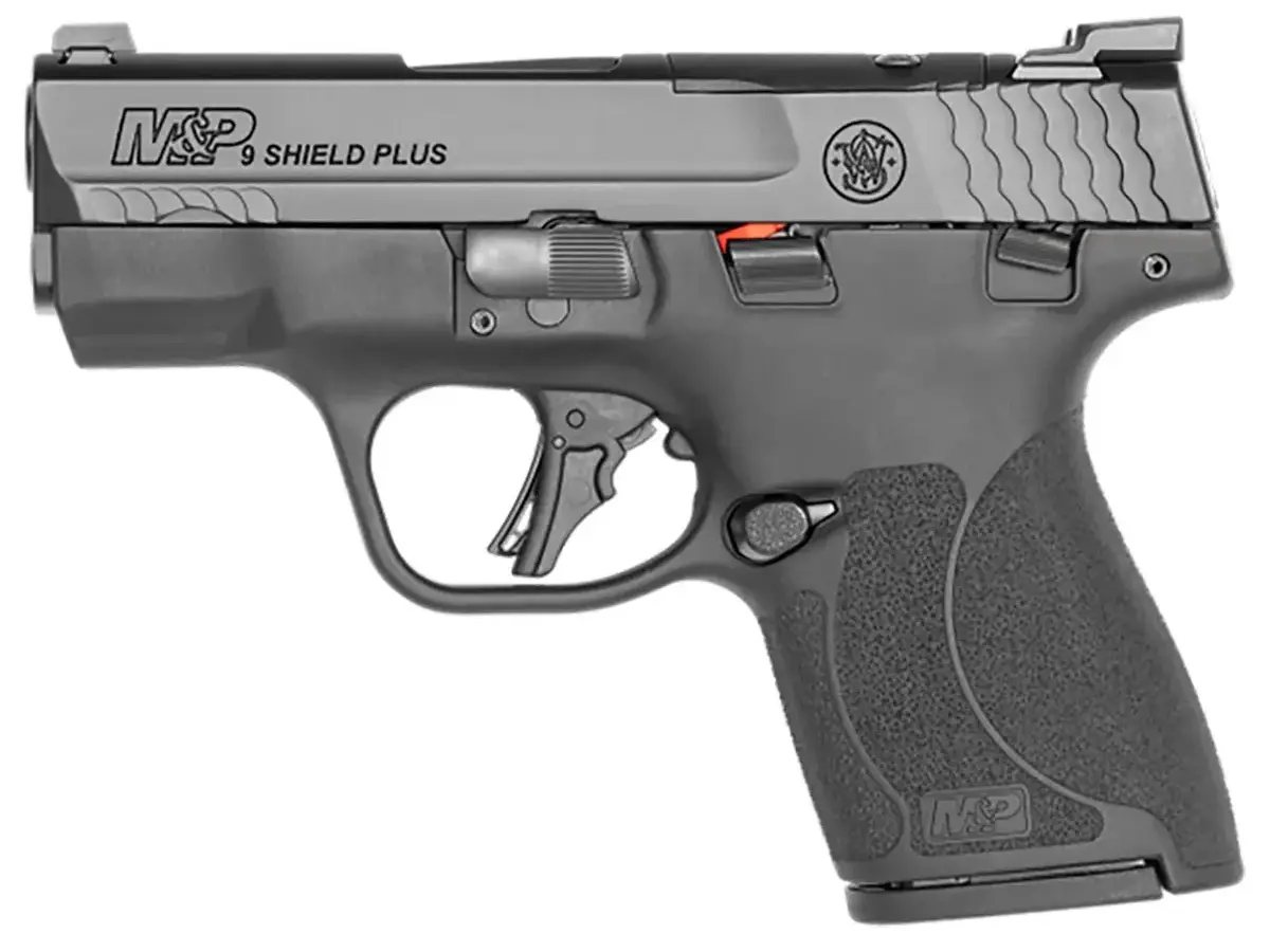 Smith & Wesson M&P9 Shield Plus OR 9mm, 3.1" Barrel, Black - photo 5
