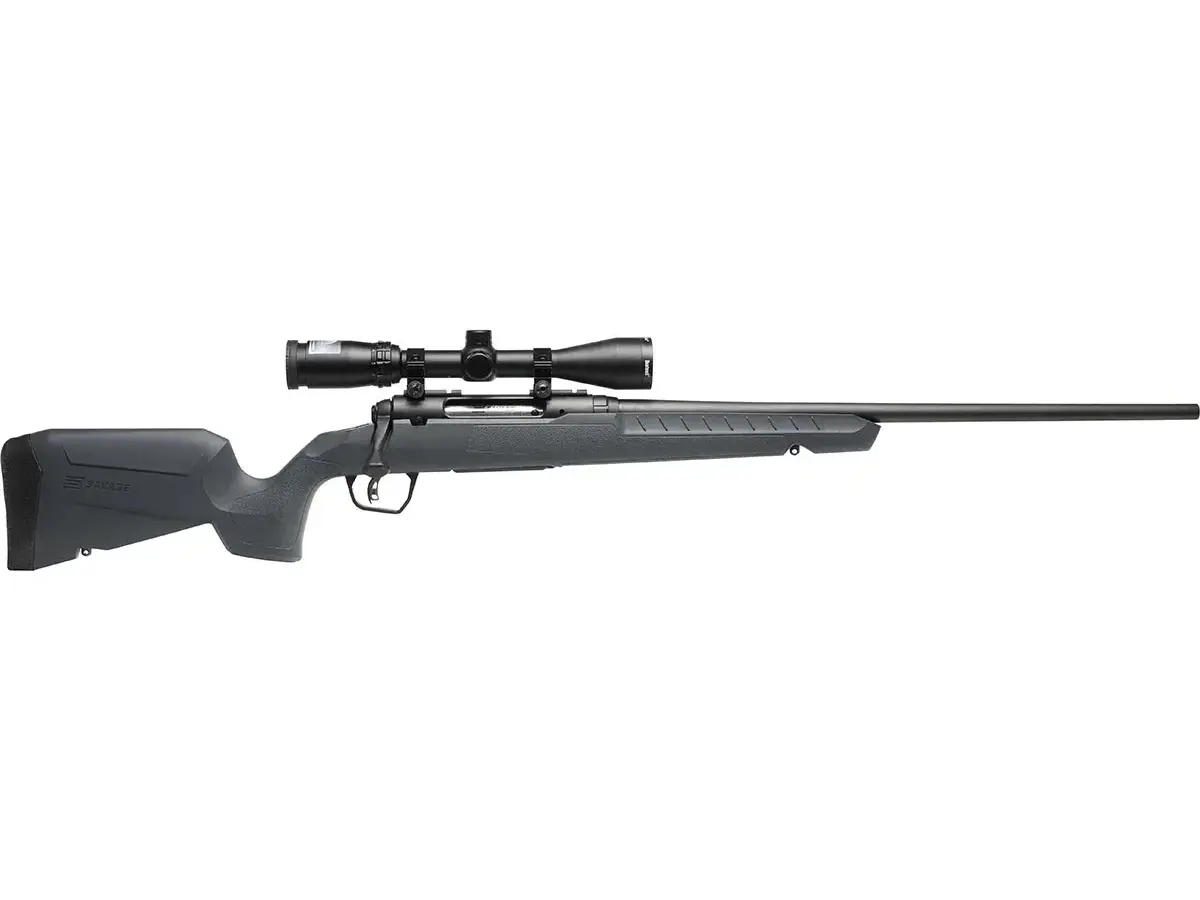 Savage Arms AXIS 2 XP Compact Gen II 6.5 CM, 20" Barrel, Gray, W/Scope