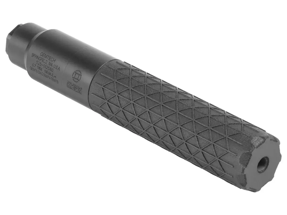 Nebula 5.7x28mm 1/2x28 Direct Thread Suppressor Black - photo 2