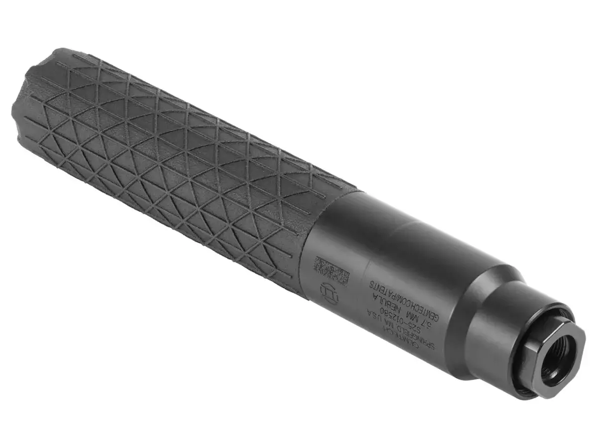 Nebula 5.7x28mm 1/2x28 Direct Thread Suppressor Black - photo 5