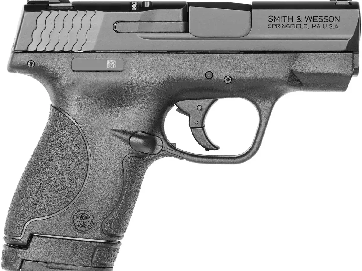 Smith & Wesson M&P9 Shield 9mm Luger, 3.1" Barrel, White Dot, Black - photo 2