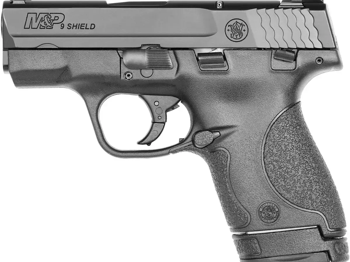 Smith & Wesson M&P9 Shield 9mm Luger, 3.1" Barrel, White Dot, Black - photo 4
