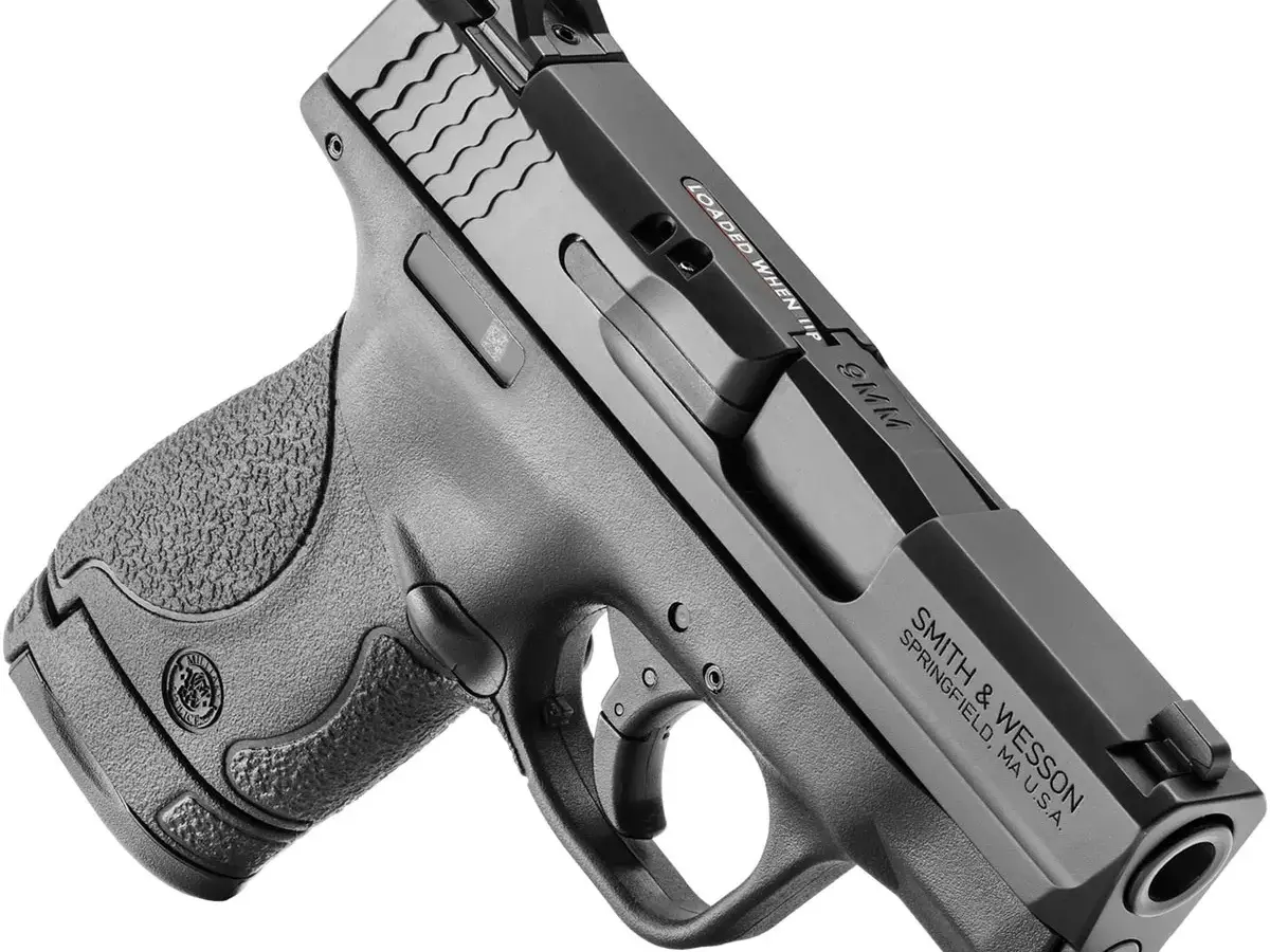 Smith & Wesson M&P9 Shield 9mm Luger, 3.1" Barrel, White Dot, Black - photo 5
