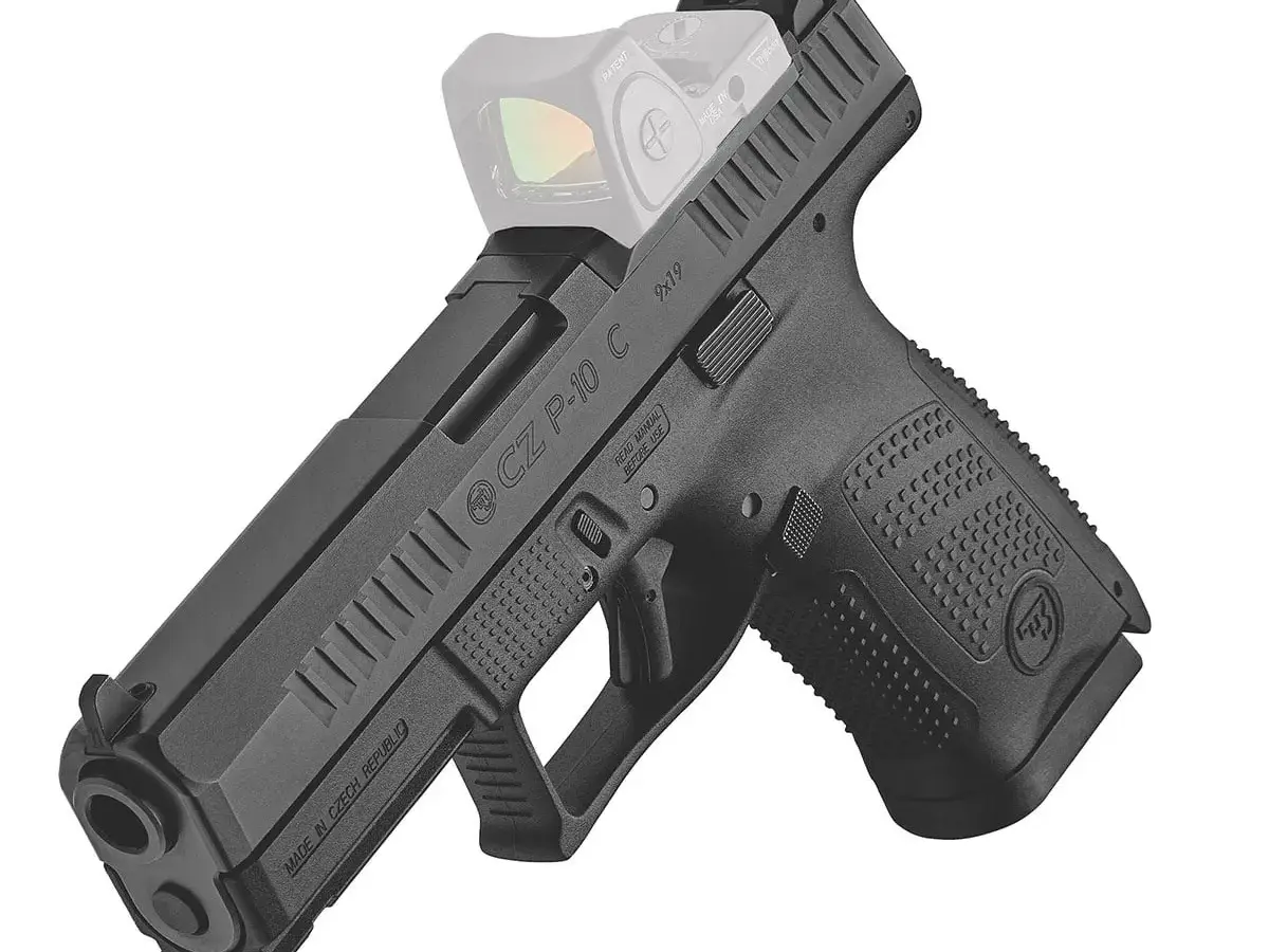 CZ P-10 C Optic Ready 9mm, Black - photo 2
