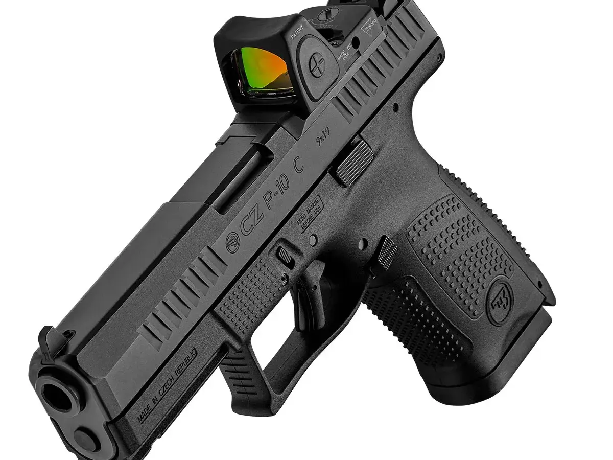 CZ P-10 C Optic Ready 9mm, Black - photo 3