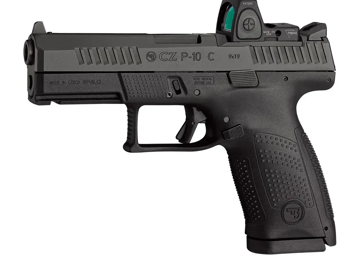 CZ P-10 C Optic Ready 9mm, Black - photo 4