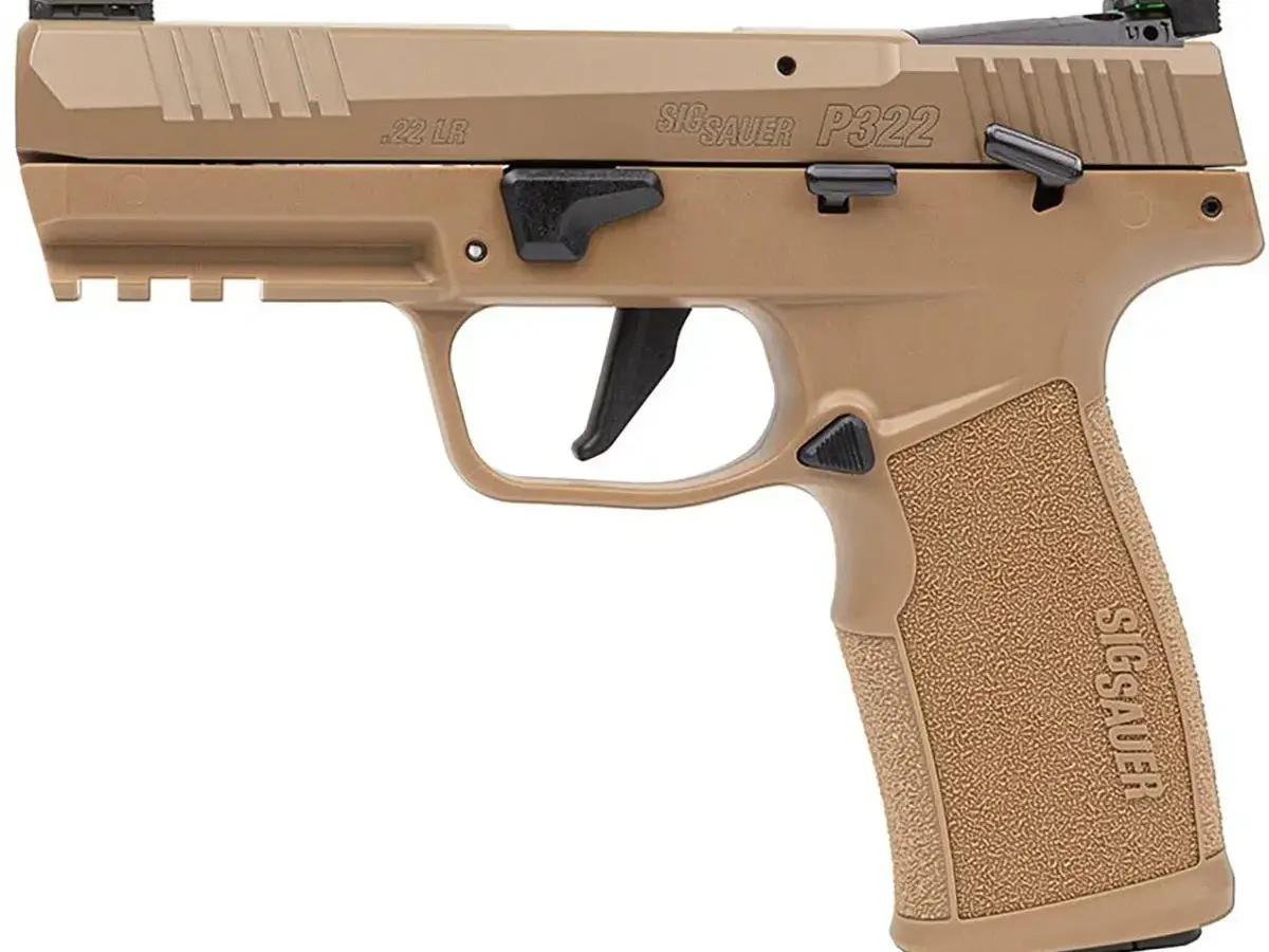 SIG Sauer P322 22 Long Rifle 4" SAO Opt Ready Coyote - photo 4
