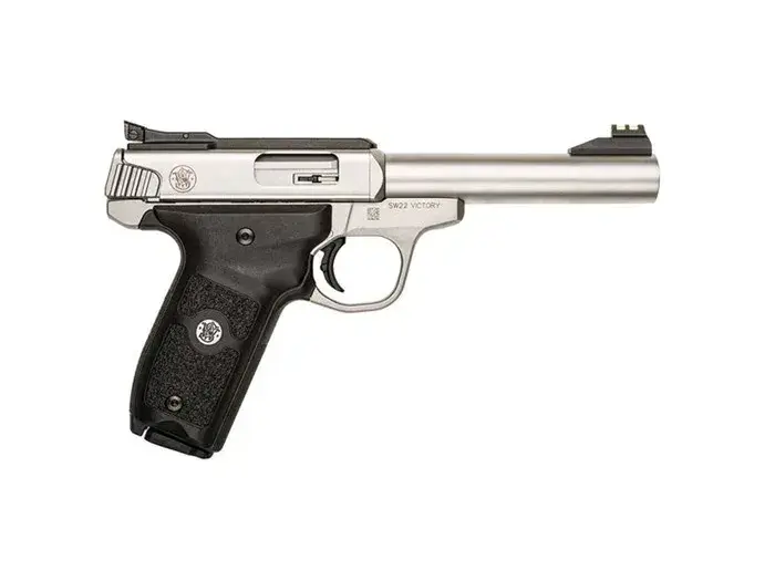 Smith & Wesson SW22 Victory 22 LR, 5.5" Barrel, Stainless/Black