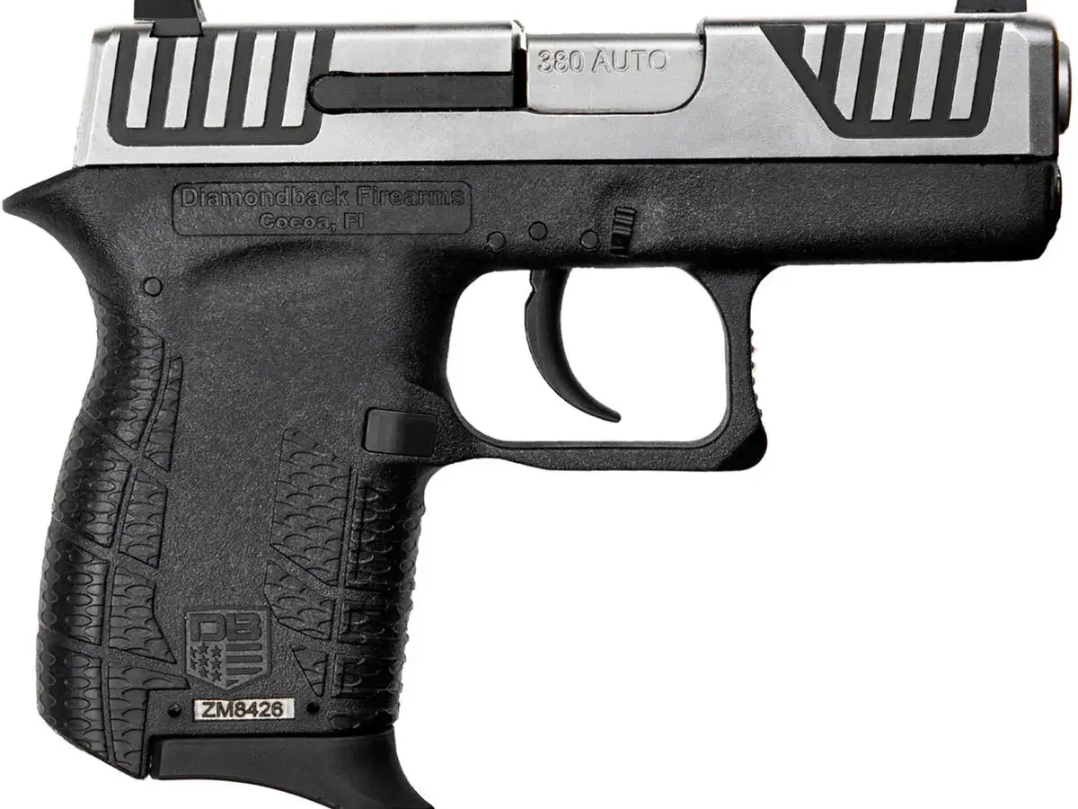 Diamondback DB380 G4 380 ACP, 2.8" Barrel, Black/Duo Tone Slide