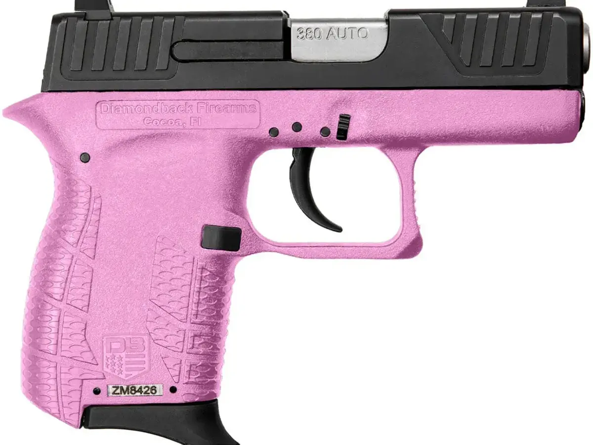 Diamondback DB380 G4 380 ACP 2.8" Barrel Black/Pink