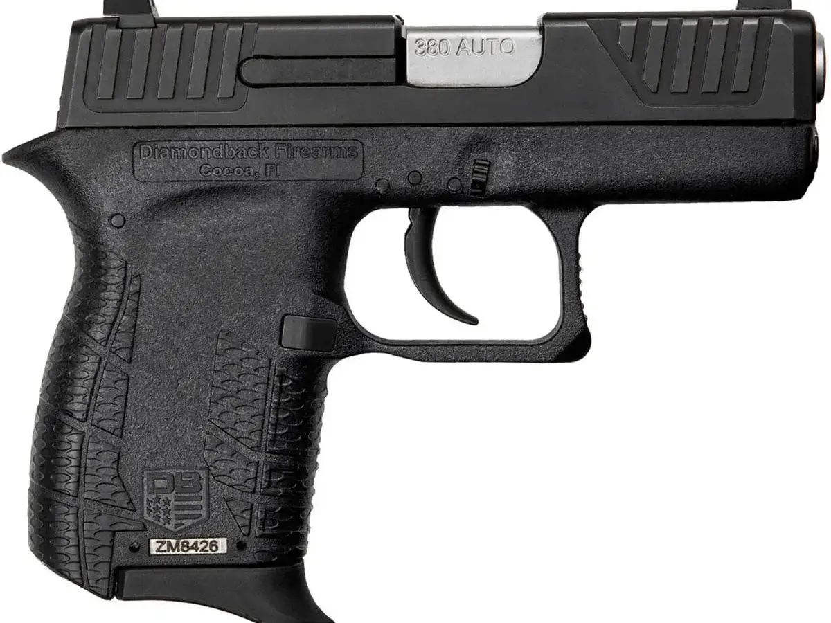 Diamondback DB380 G4 .380 ACP, 2.8" Barrel, Black Nitride