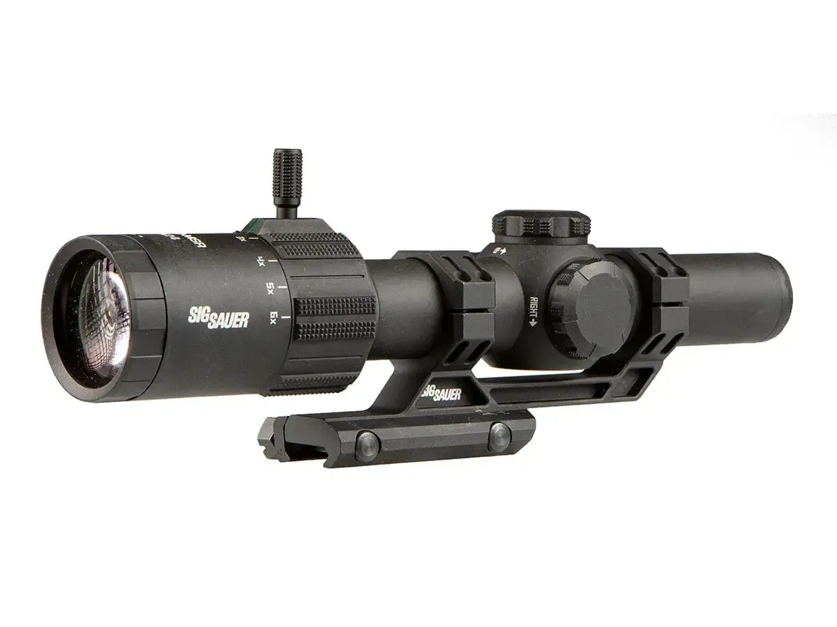 Tango MSR 1-6x24mm SFP Illum BDC6 Reticle Black W/Mount