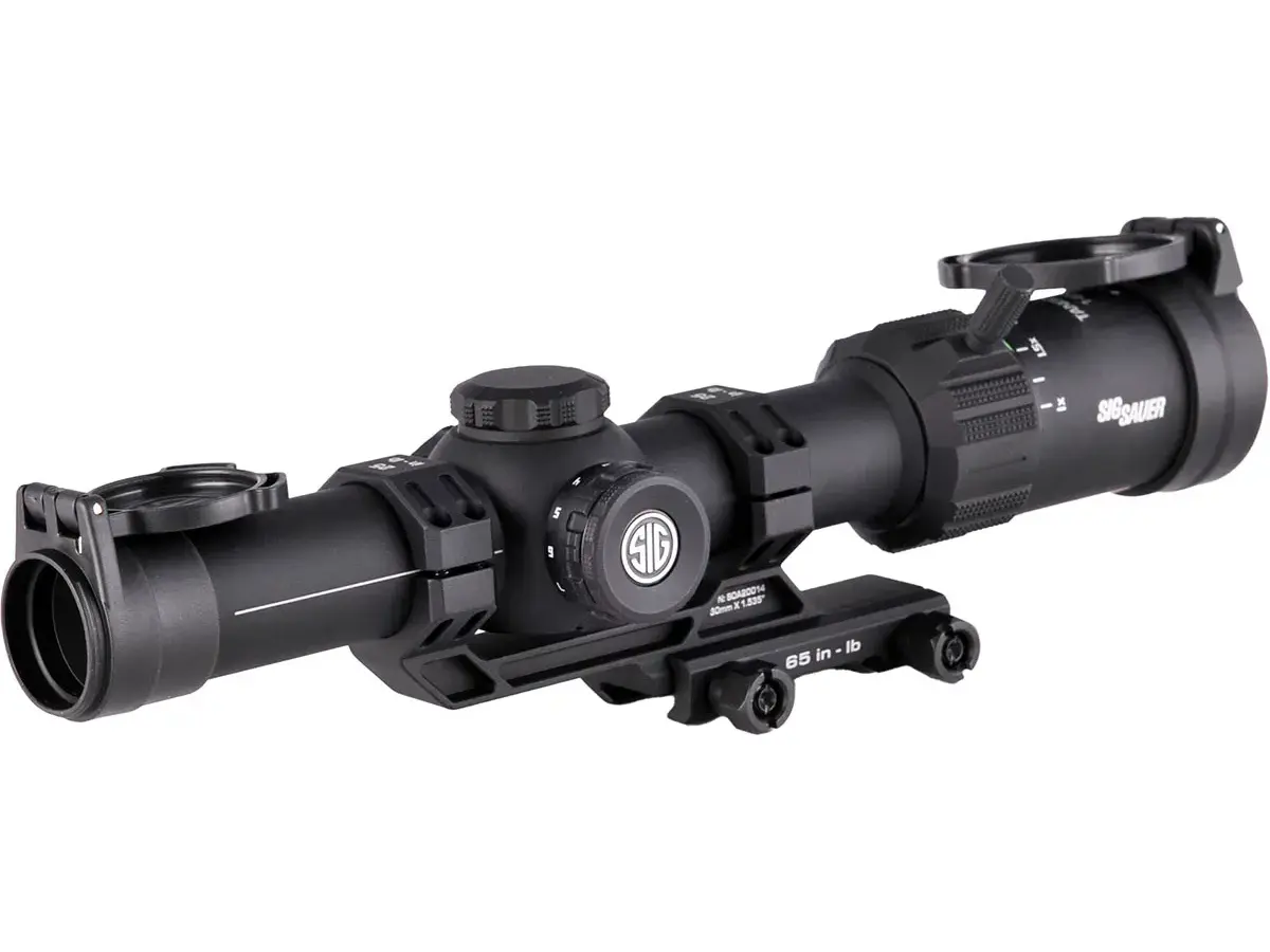 Tango MSR 1-6X24Mm FFP Ill BDC 6 Reticle W/Mount Black